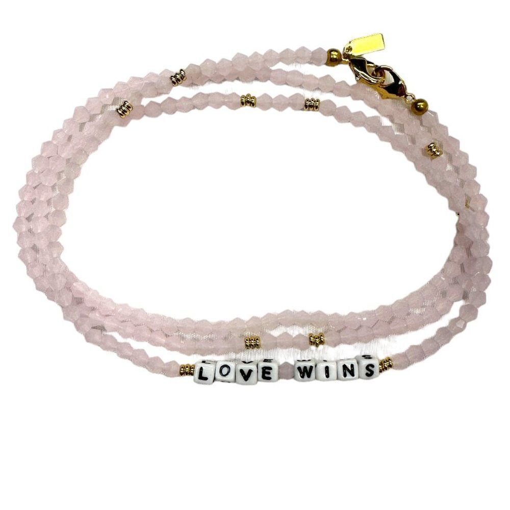 Little Words Project Love Wins Wrap Bracelet
